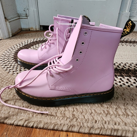 Dr. Martens Pink Zavala Boots - Picture 3 of 9